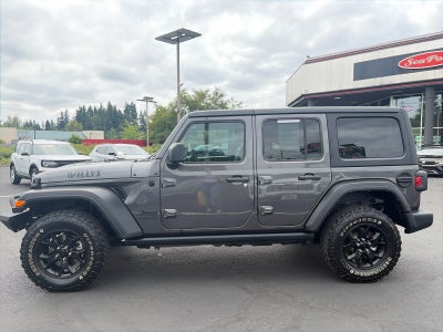 2022 Jeep Wrangler Unlimited Willys