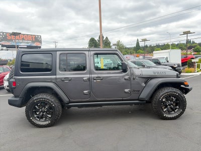 2022 Jeep Wrangler Unlimited Willys