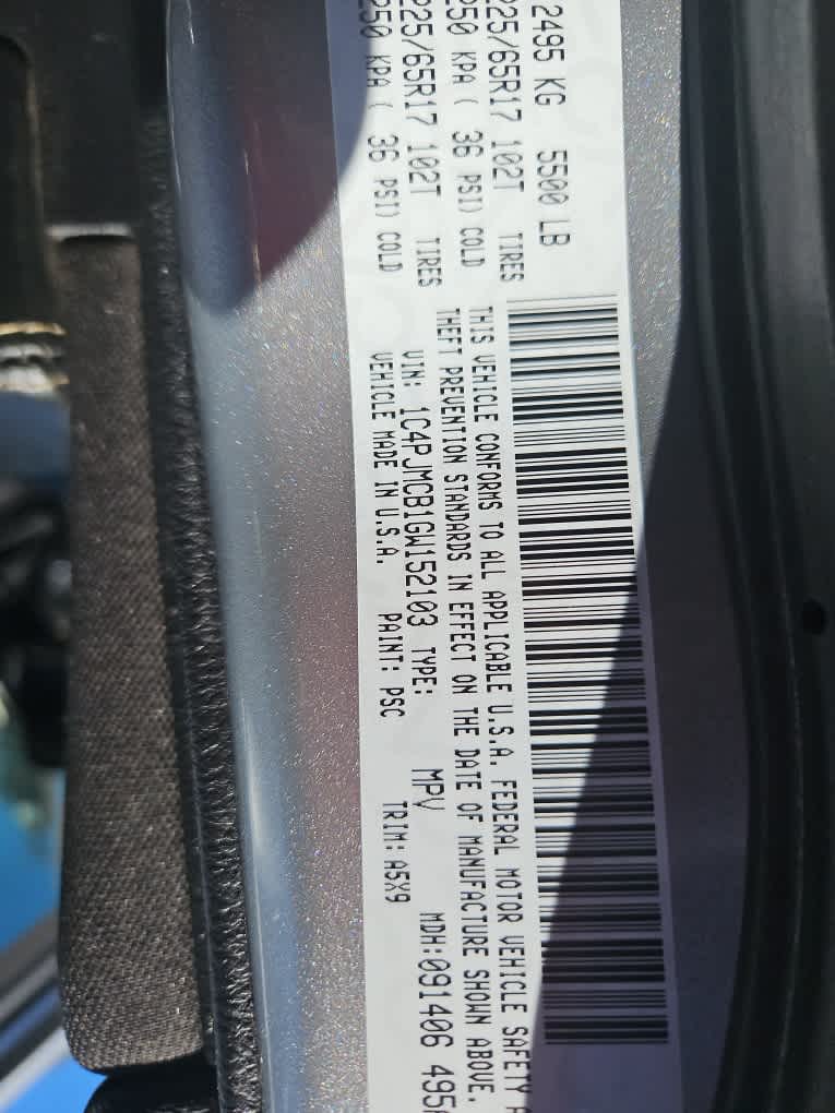 2016 Jeep Cherokee Latitude
