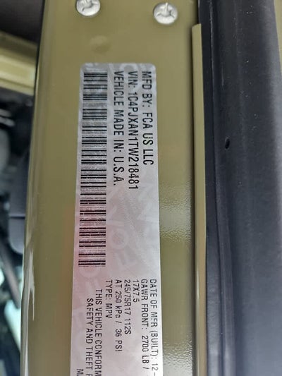 2026 Jeep Wrangler Sport