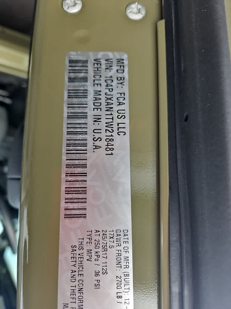 2026 Jeep Wrangler Sport