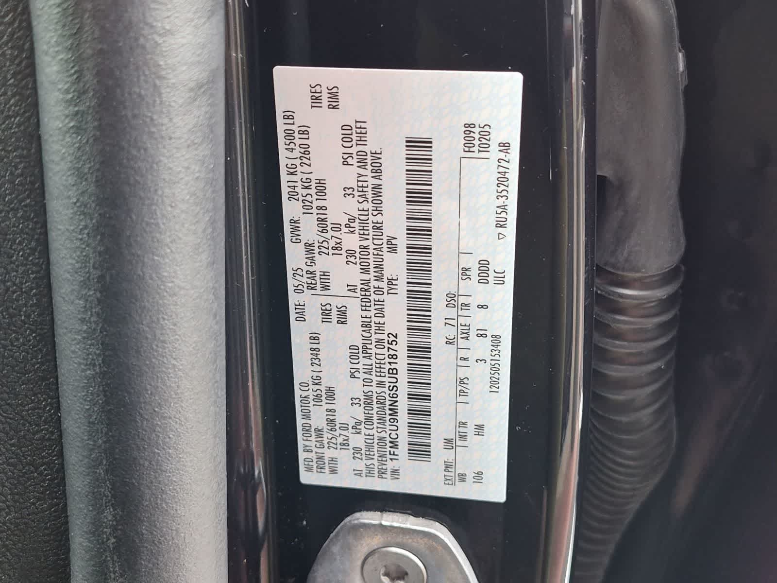 2025 Ford Escape ST-Line