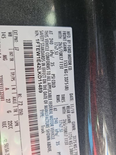 2020 Ford F-150 XLT