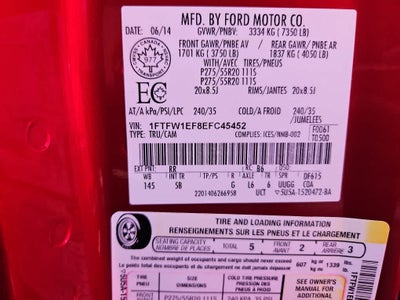 2014 Ford F-150 FX4