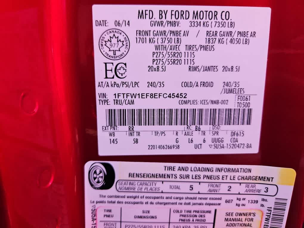 2014 Ford F-150 FX4
