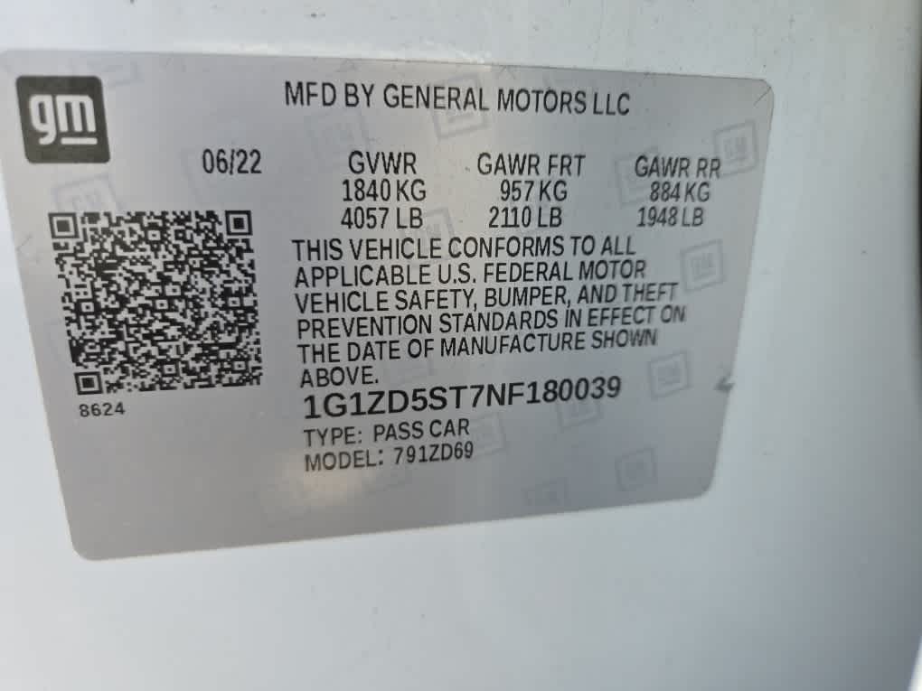 2022 Chevrolet Malibu LT