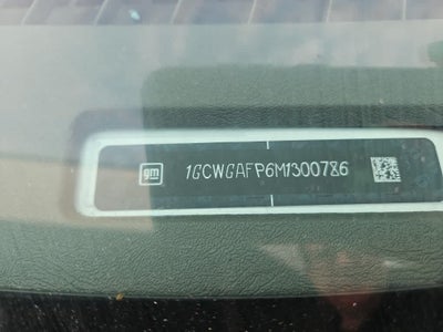 2021 Chevrolet Express Cargo Van Base