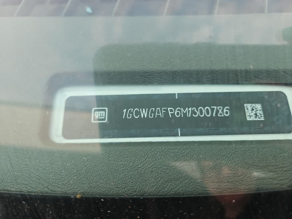 2021 Chevrolet Express Cargo Van Base