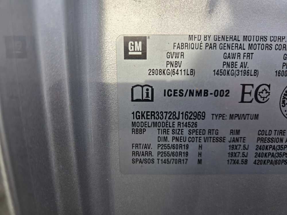 2008 GMC Acadia SLT2