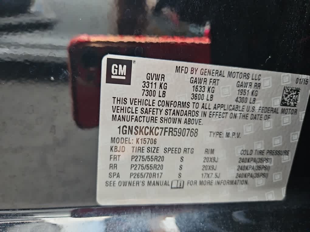 2015 Chevrolet Tahoe LTZ