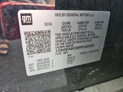 2024 Chevrolet Tahoe LT