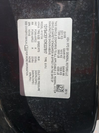 2013 Cadillac Escalade Premium