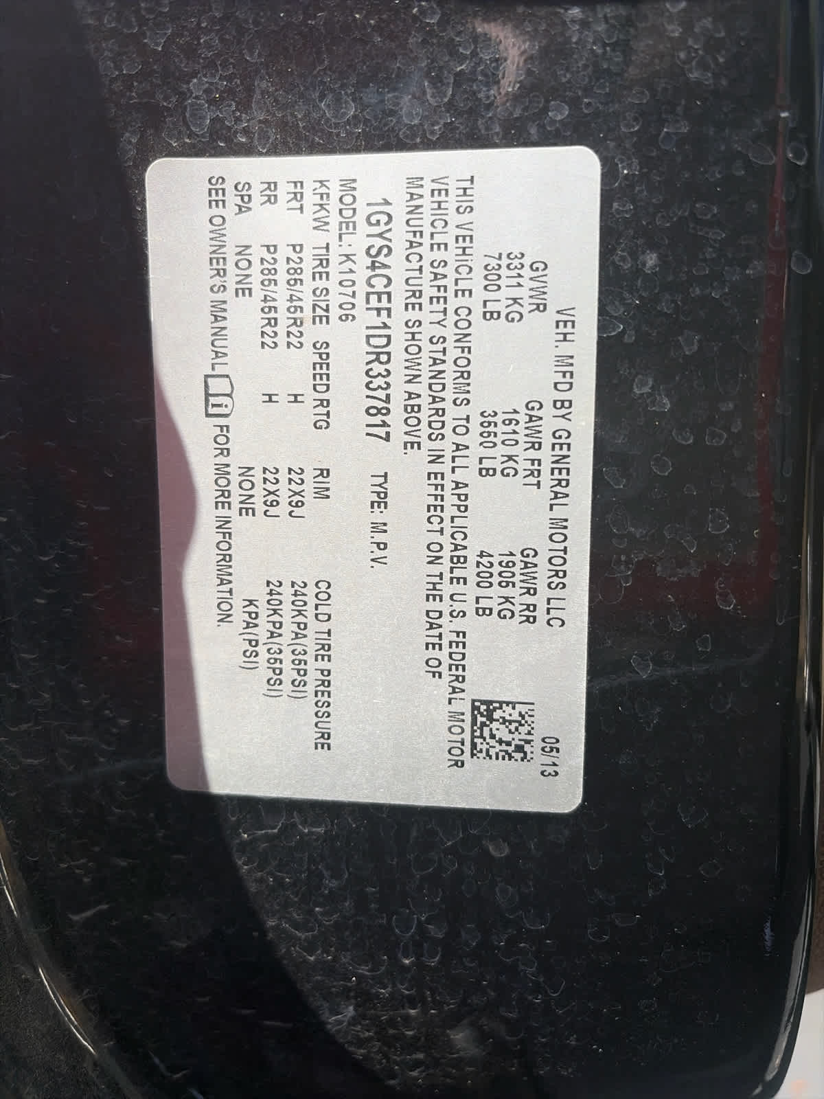 2013 Cadillac Escalade Premium