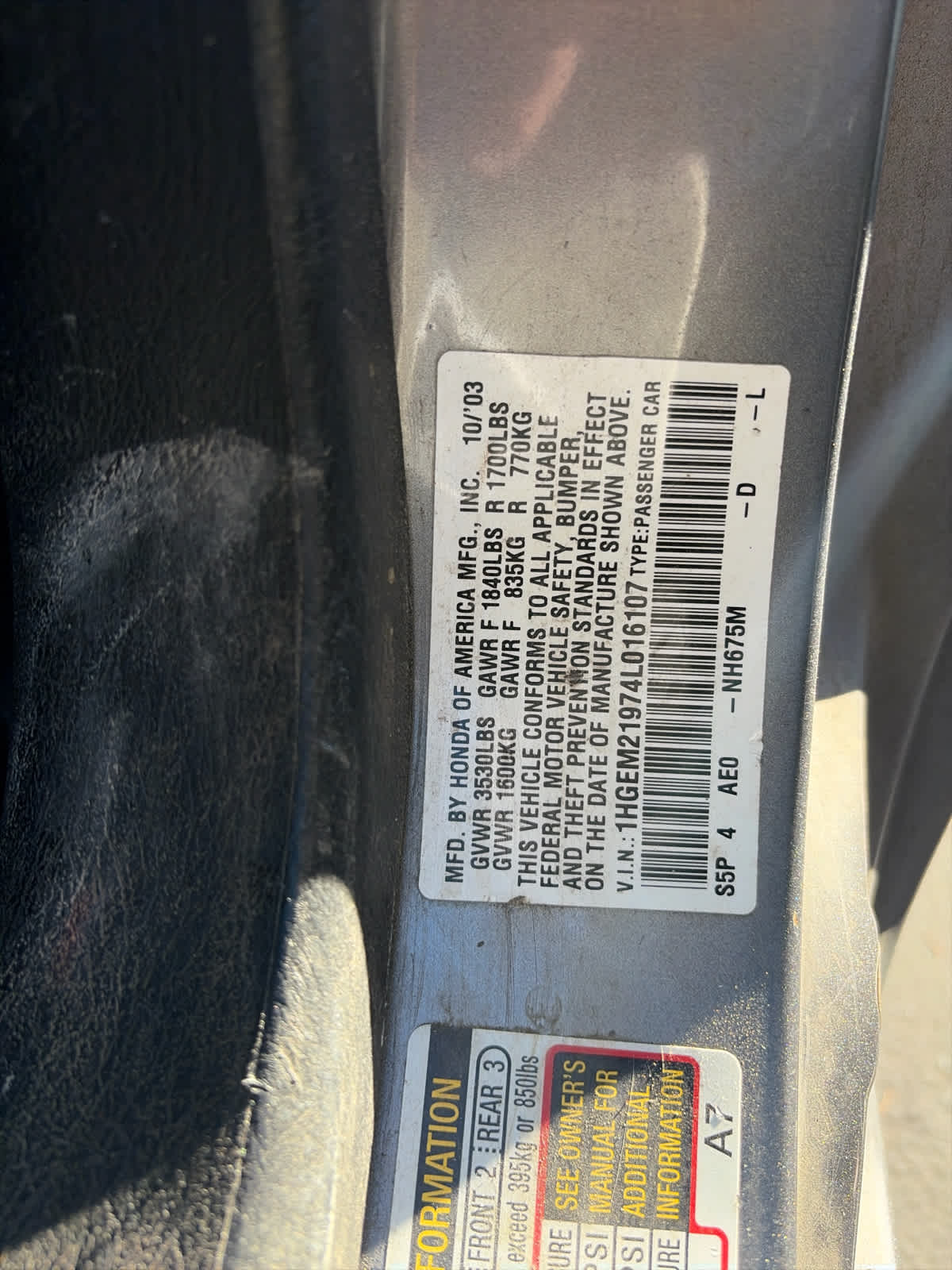 2004 Honda Civic EX