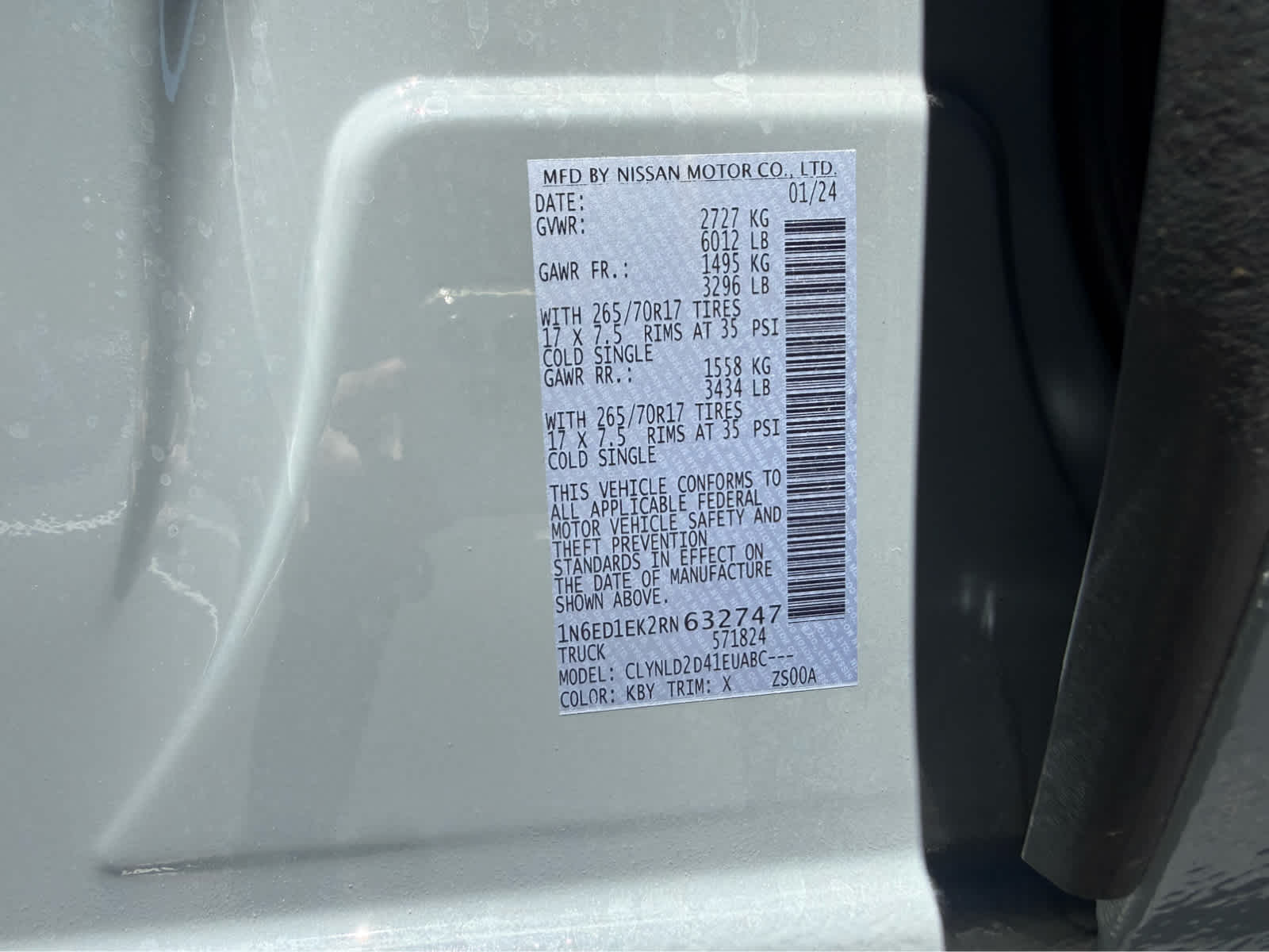 2024 Nissan Frontier PRO-4X