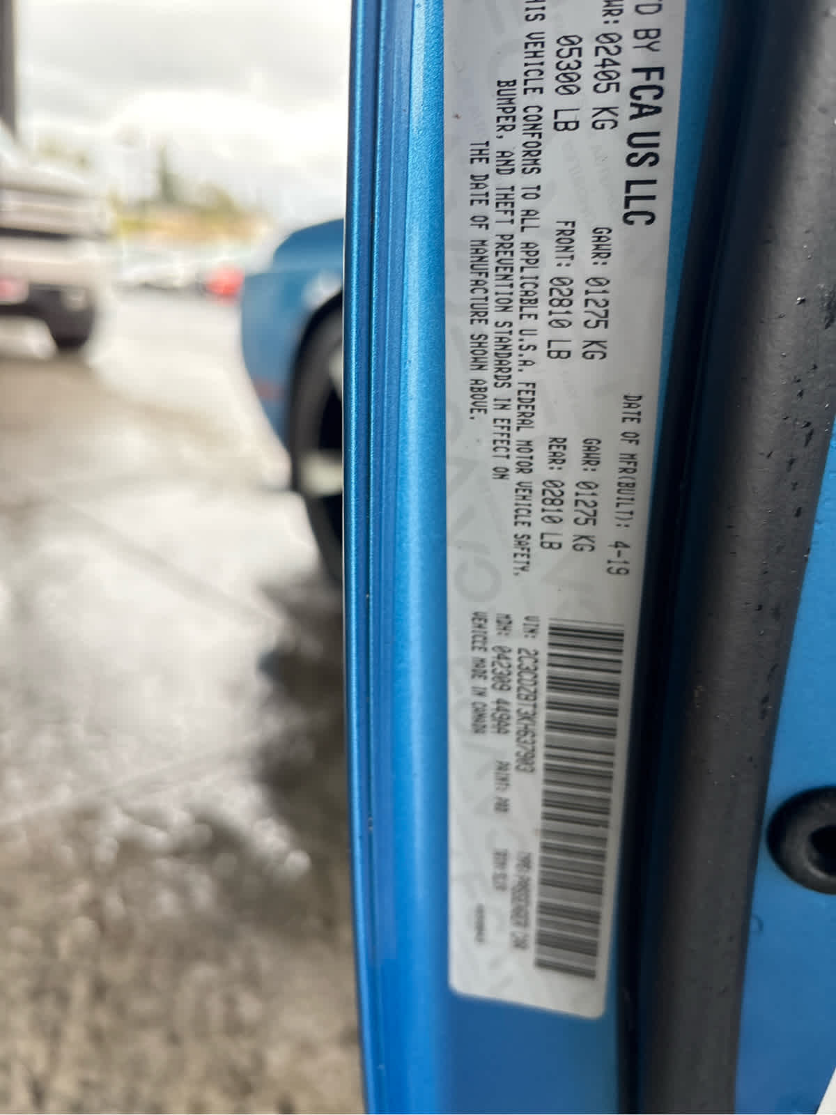 2019 Dodge Challenger R/T