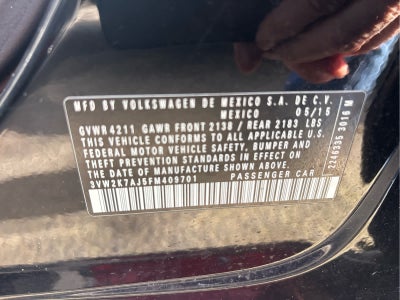 2015 Volkswagen Jetta 2.0L S