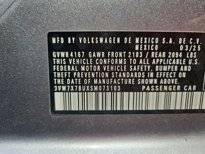 2025 Volkswagen Jetta SE