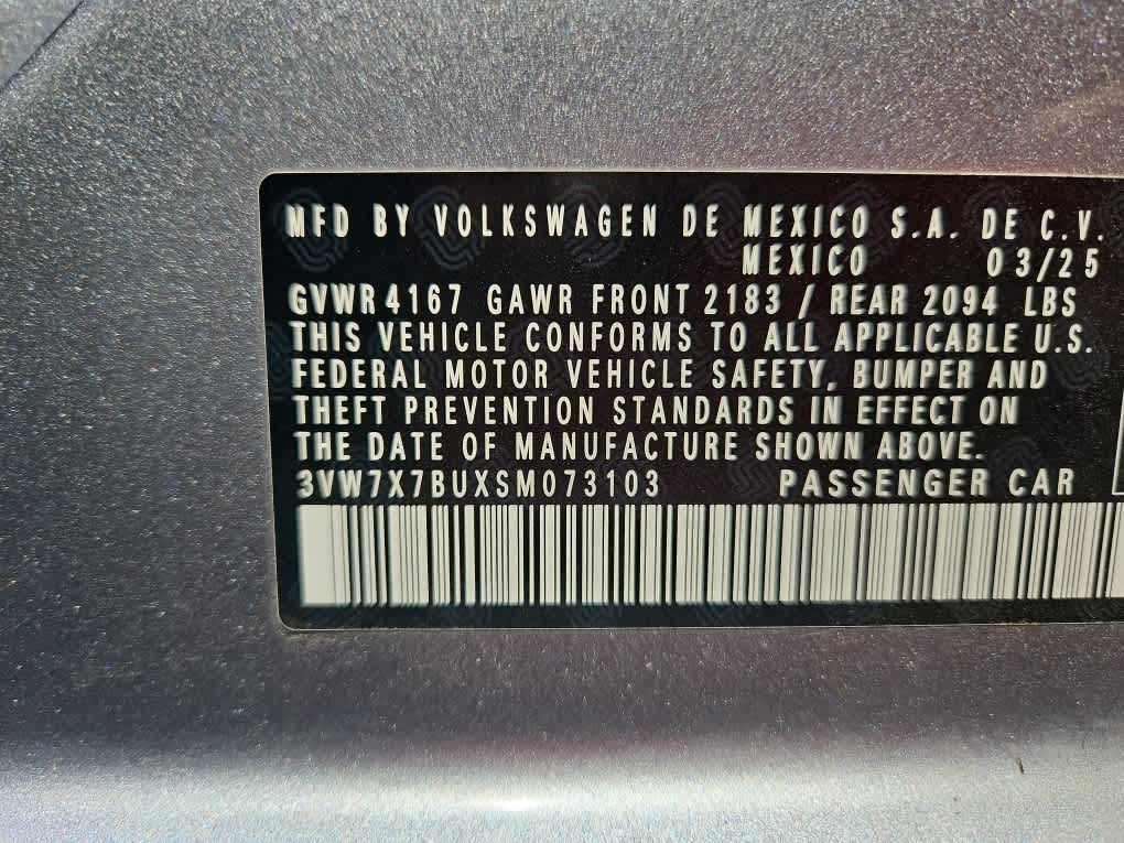2025 Volkswagen Jetta SE