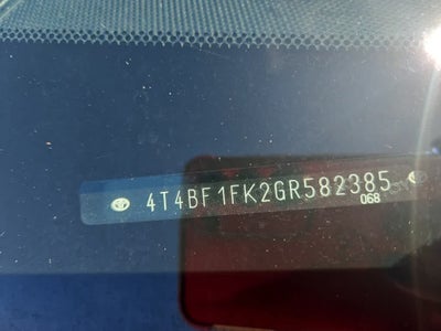2016 Toyota Camry LE