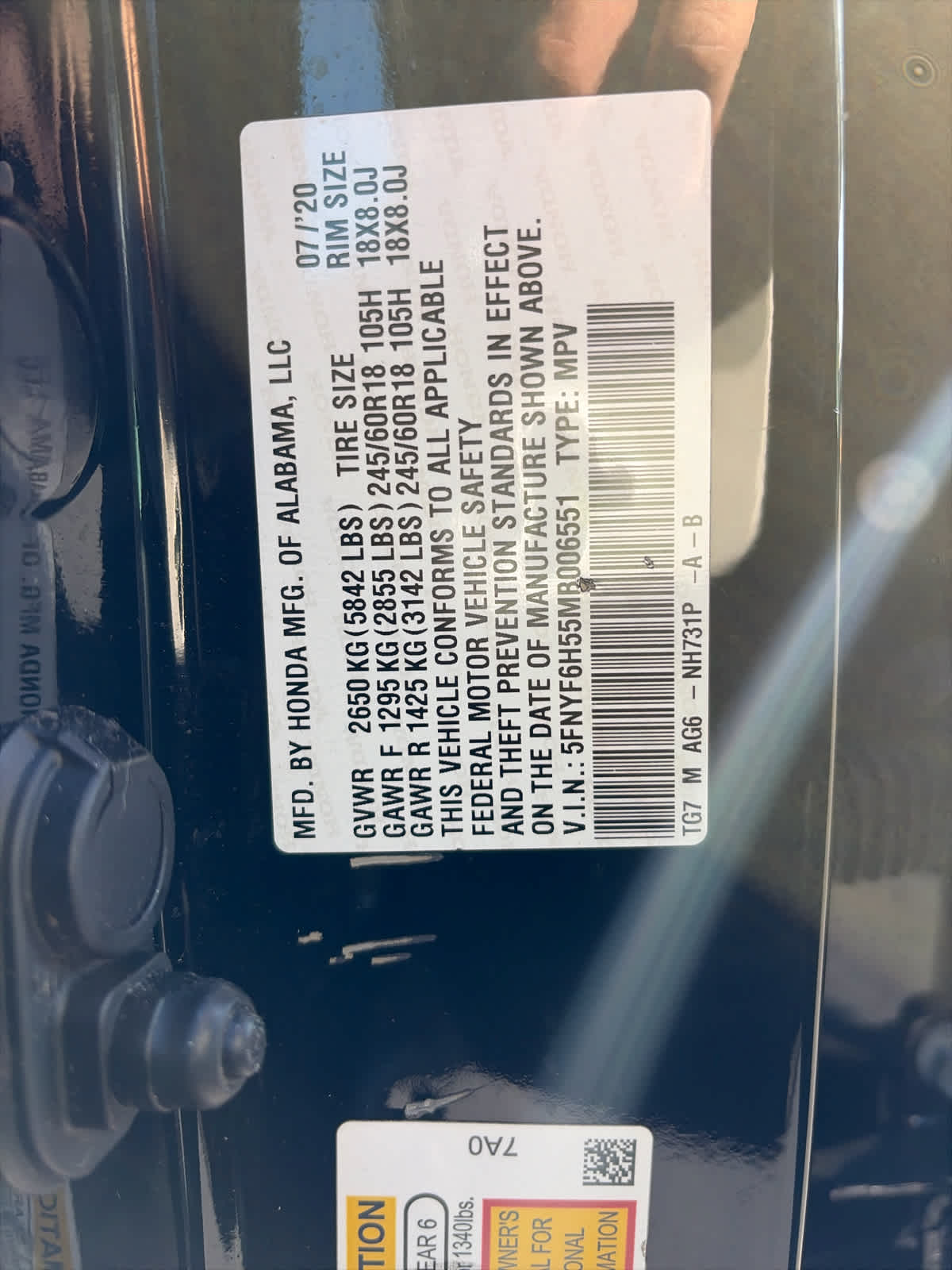 2021 Honda Pilot EX-L