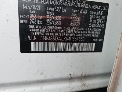 2021 Hyundai Santa Fe Calligraphy