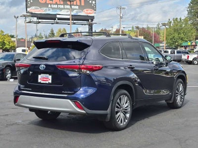 2020 Toyota Highlander Hybrid Platinum