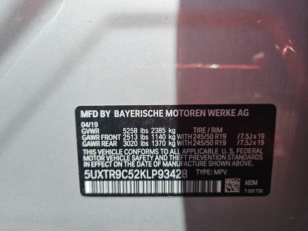 2019 BMW X3 xDrive30i xDrive30i