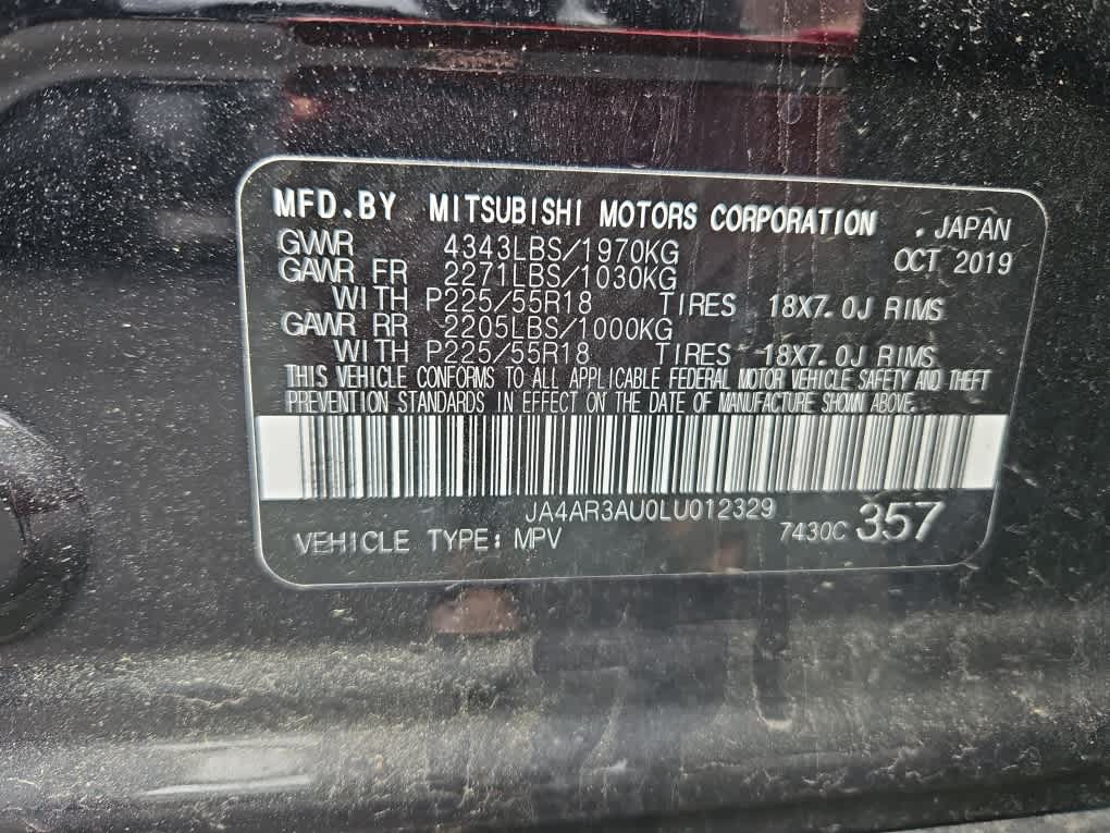 2020 Mitsubishi Outlander Sport ES 2.0