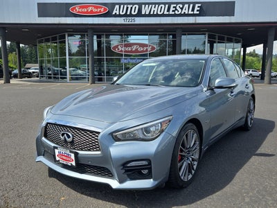 2017 INFINITI Q50 Red Sport 400