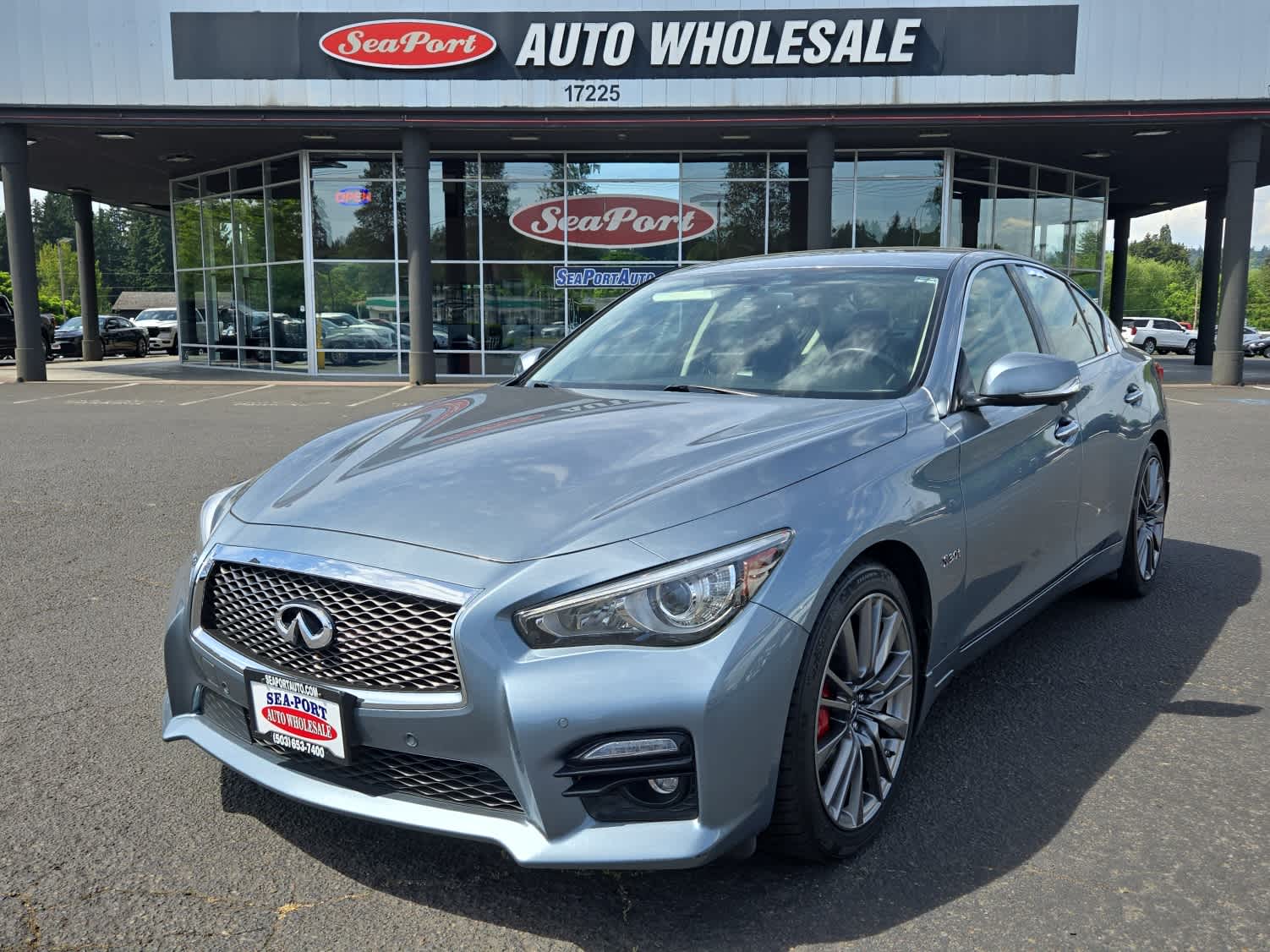 2017 INFINITI Q50 Red Sport 400