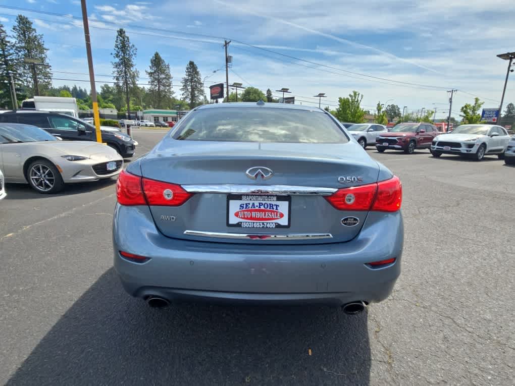 2017 INFINITI Q50 Red Sport 400