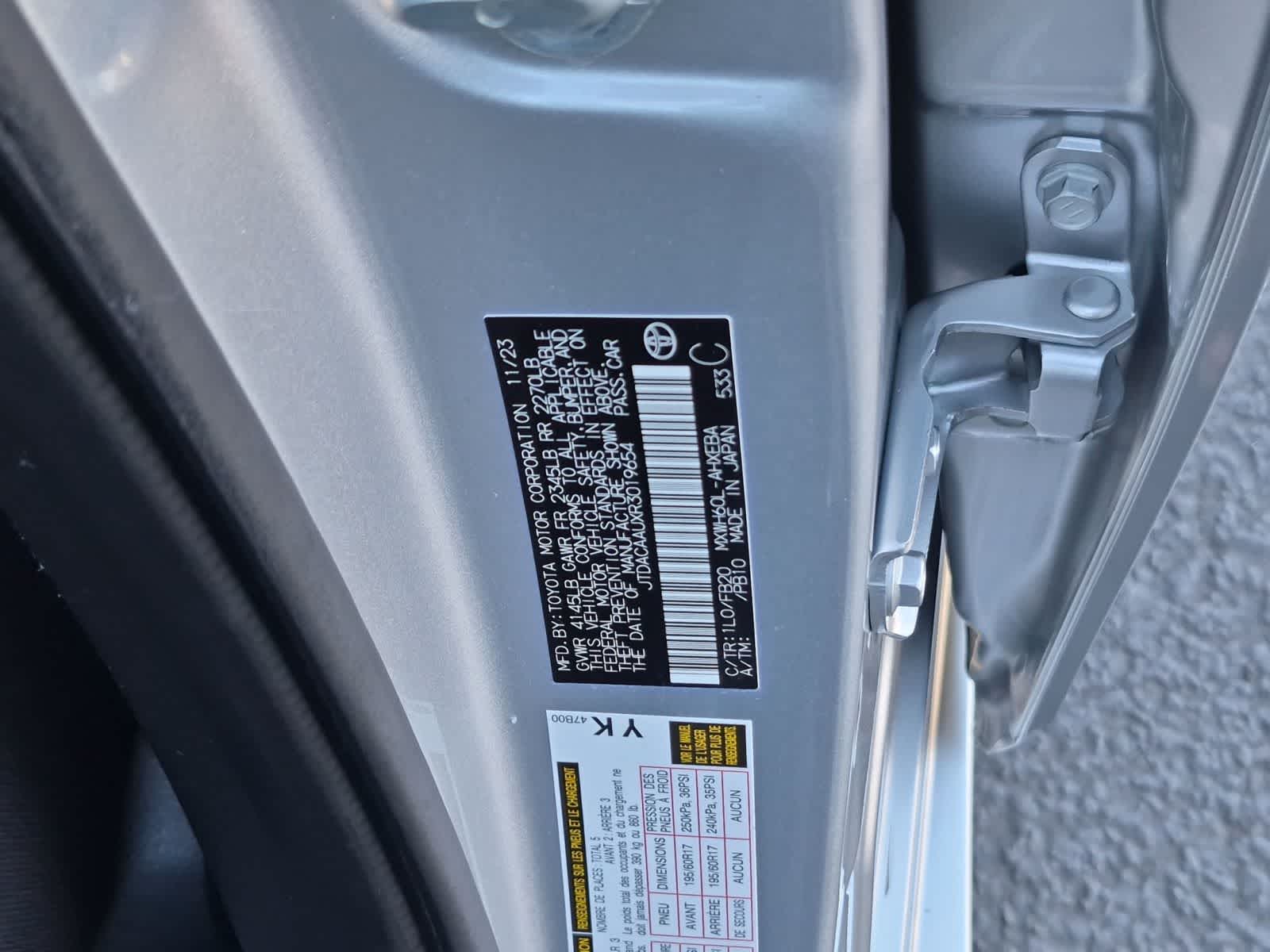 2024 Toyota Prius LE
