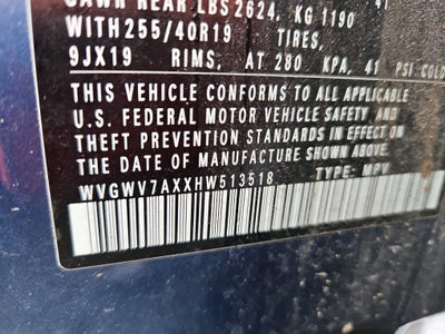 2017 Volkswagen Tiguan SEL